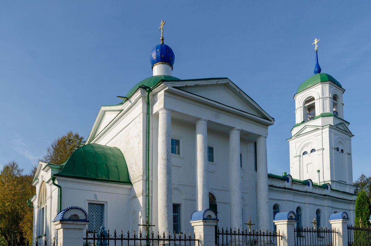Церковь Смоленской иконы Божией Матери, Воронино (Клинский городской округ, Московская область). фасады