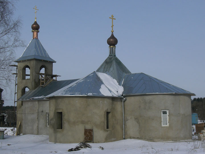 Воздвиженское. Церковь Воздвижения Креста Господня. фасады