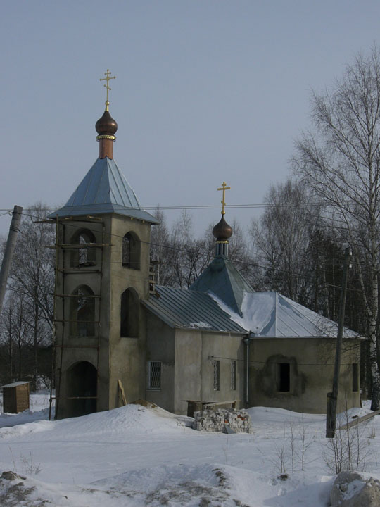 Воздвиженское. Церковь Воздвижения Креста Господня. фасады