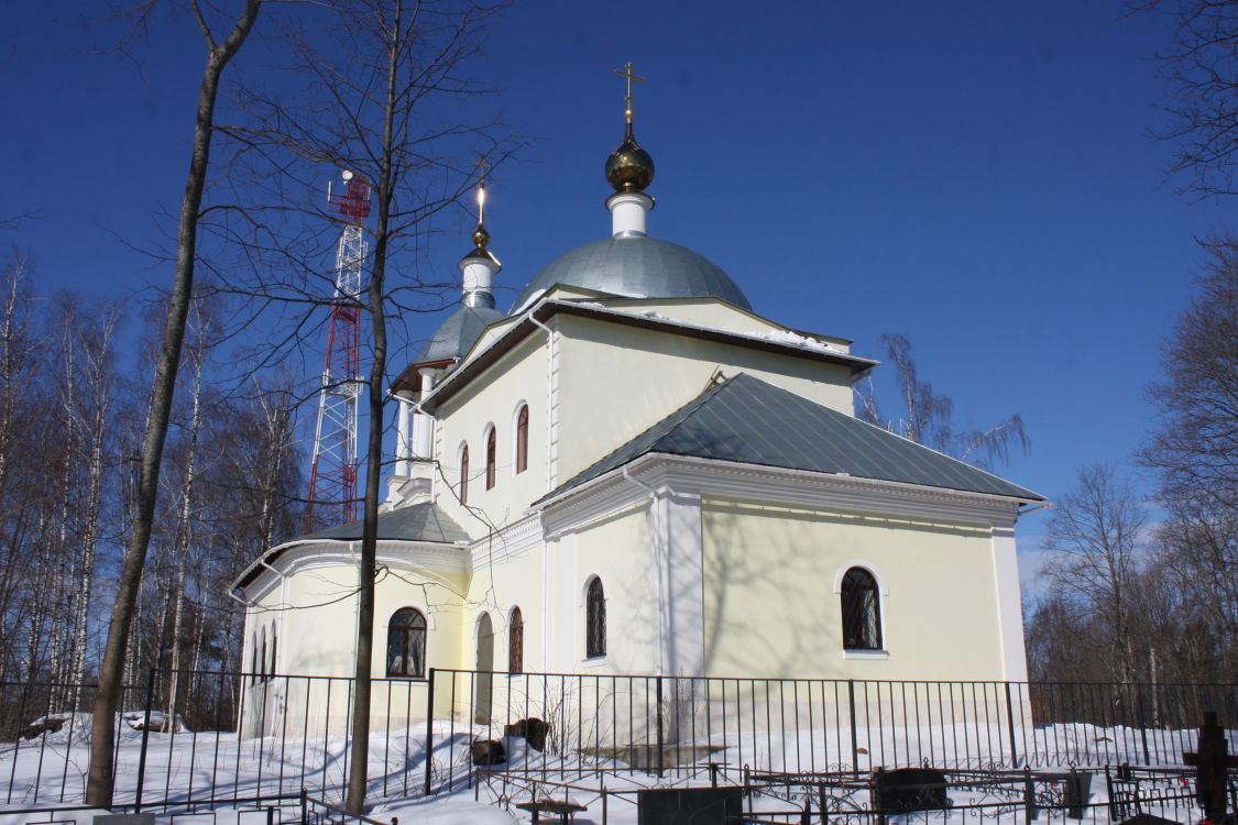 Церковь Преображения Господня, Доршево (Клинский городской округ, Московская область). фасады