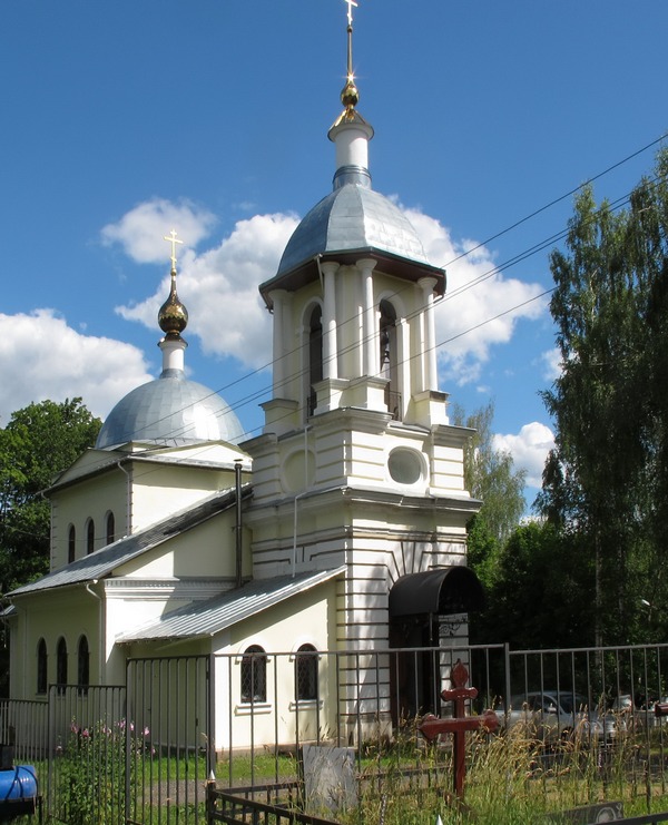Церковь Преображения Господня, Доршево (Клинский городской округ, Московская область). фасады, Общий вид с северо-западной стороны.