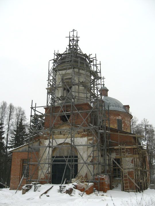 Церковь Казанской иконы Божией Матери, Кленково (Клинский городской округ, Московская область). фасады