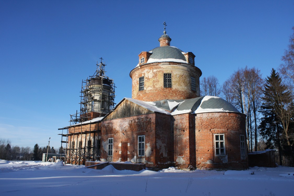 Церковь Казанской иконы Божией Матери, Кленково (Клинский городской округ, Московская область). фасады
