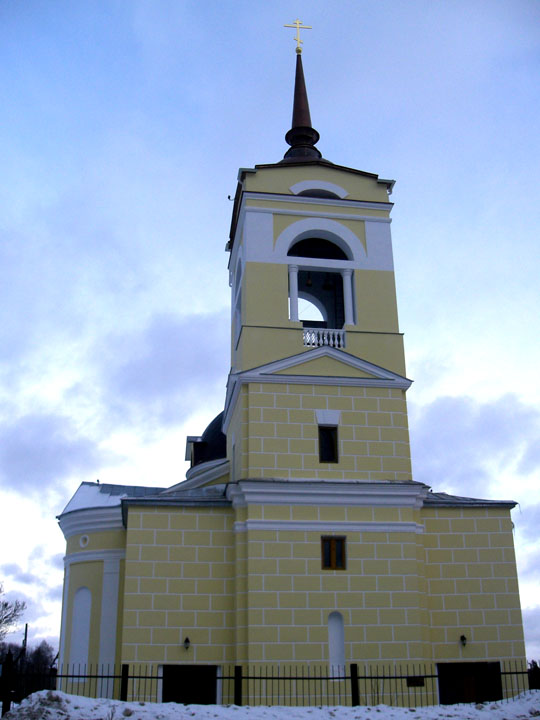 Церковь Преображения Господня, Нудоль (Клинский городской округ, Московская область). фасады