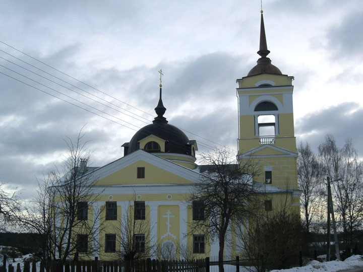 Церковь Преображения Господня, Нудоль (Клинский городской округ, Московская область). фасады