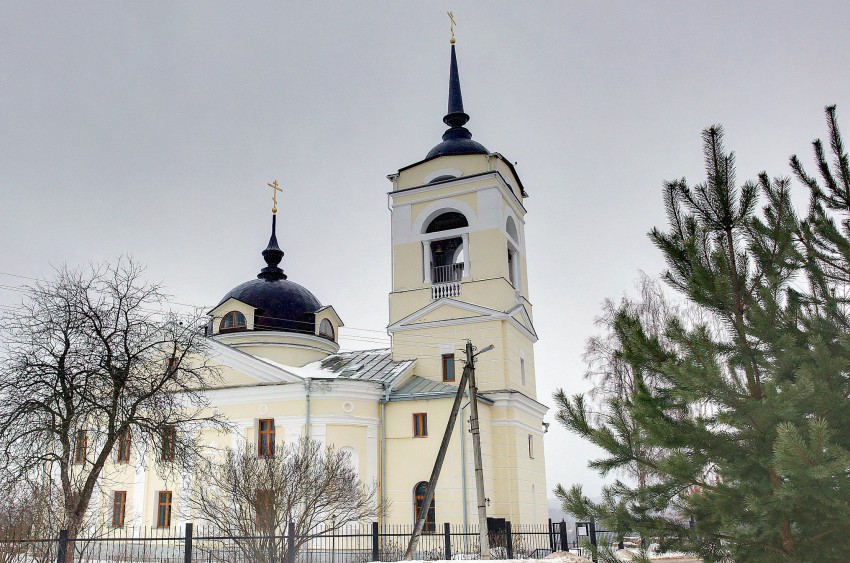 Церковь Преображения Господня, Нудоль (Клинский городской округ, Московская область). фасады