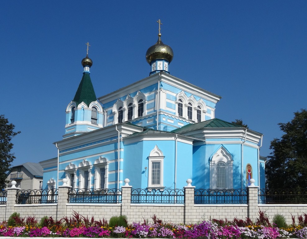 Корма. Иоанно-Кормянский женский монастырь. Церковь Покрова Пресвятой Богородицы. фасады