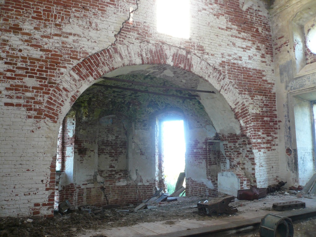 Церковь Иоанна Златоуста, Чаронда (Кирилловский район, Вологодская область). интерьер и убранство