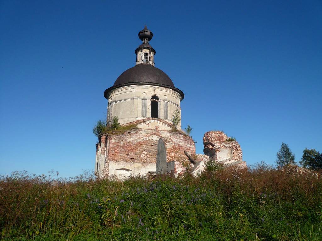 Церковь Иоанна Златоуста, Чаронда (Кирилловский район, Вологодская область). фасады