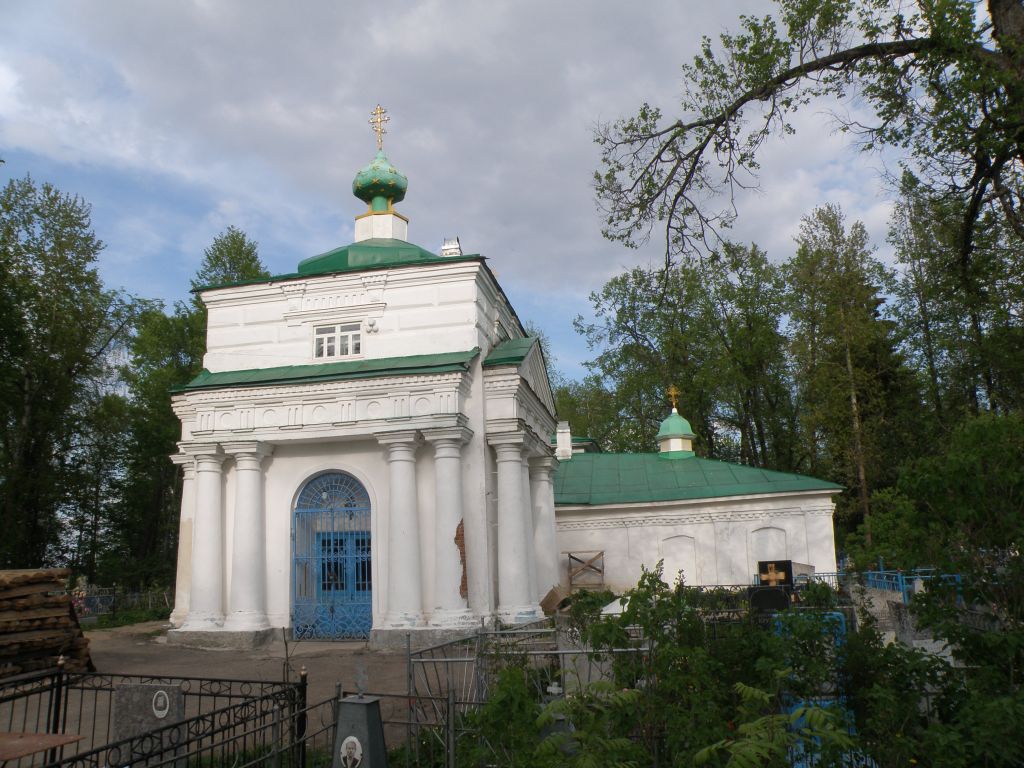 Церковь Воздвижения Креста Господня, Грязовец (Грязовецкий район, Вологодская область). фасады