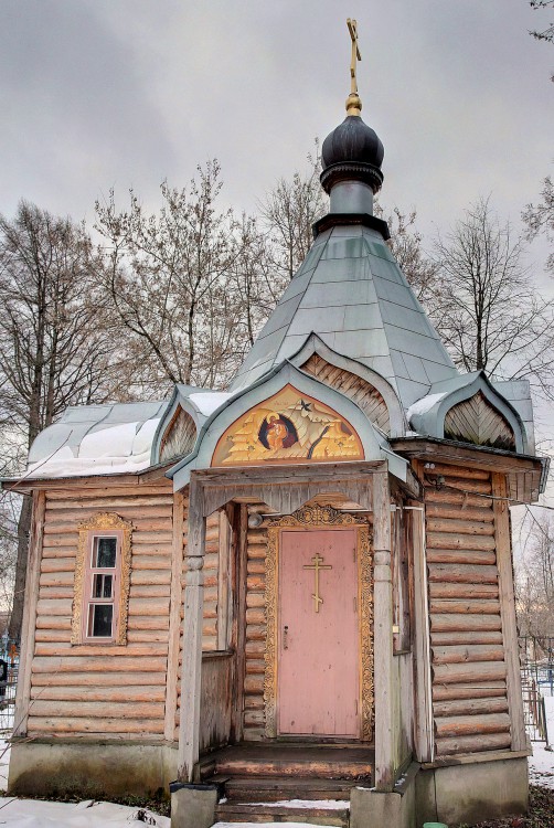 Часовня Илии Пророка, Спас-Заулок (Клинский городской округ, Московская область). фасады