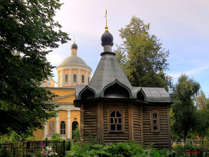 Часовня Илии Пророка, Спас-Заулок (Клинский городской округ, Московская область). фасады