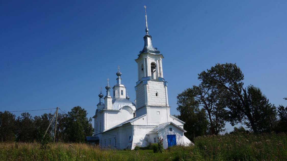 Церковь Николая Чудотворца, Ламаниха (Вологодский район, Вологодская область). фасады