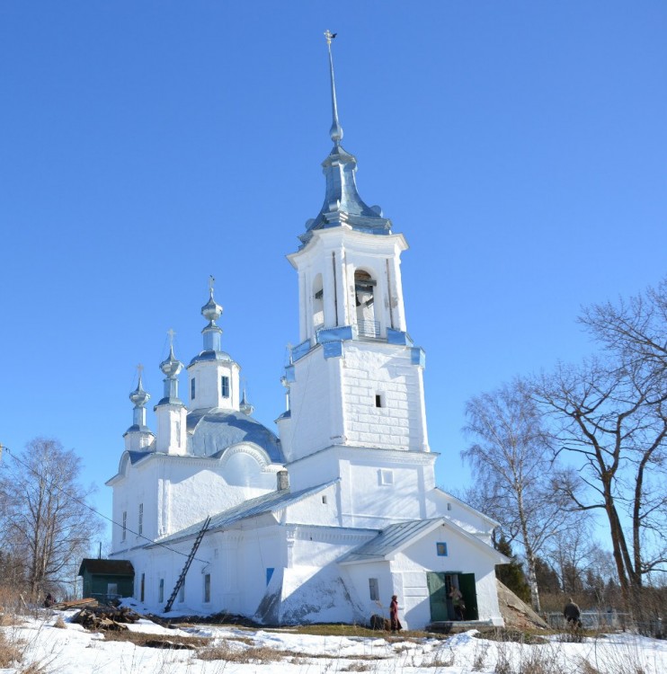 Ламаниха. Церковь Николая Чудотворца. фасады