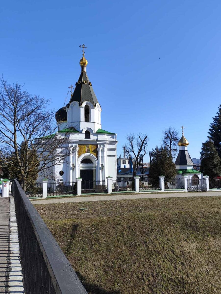 Минск. Церковь Марии Магдалины. фасады, Вид с запада