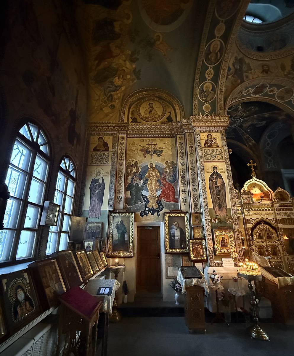 Северный неф, интерьер и убранство. Церковь Марии Магдалины, Минск (Минск, город, Беларусь, Минская область)