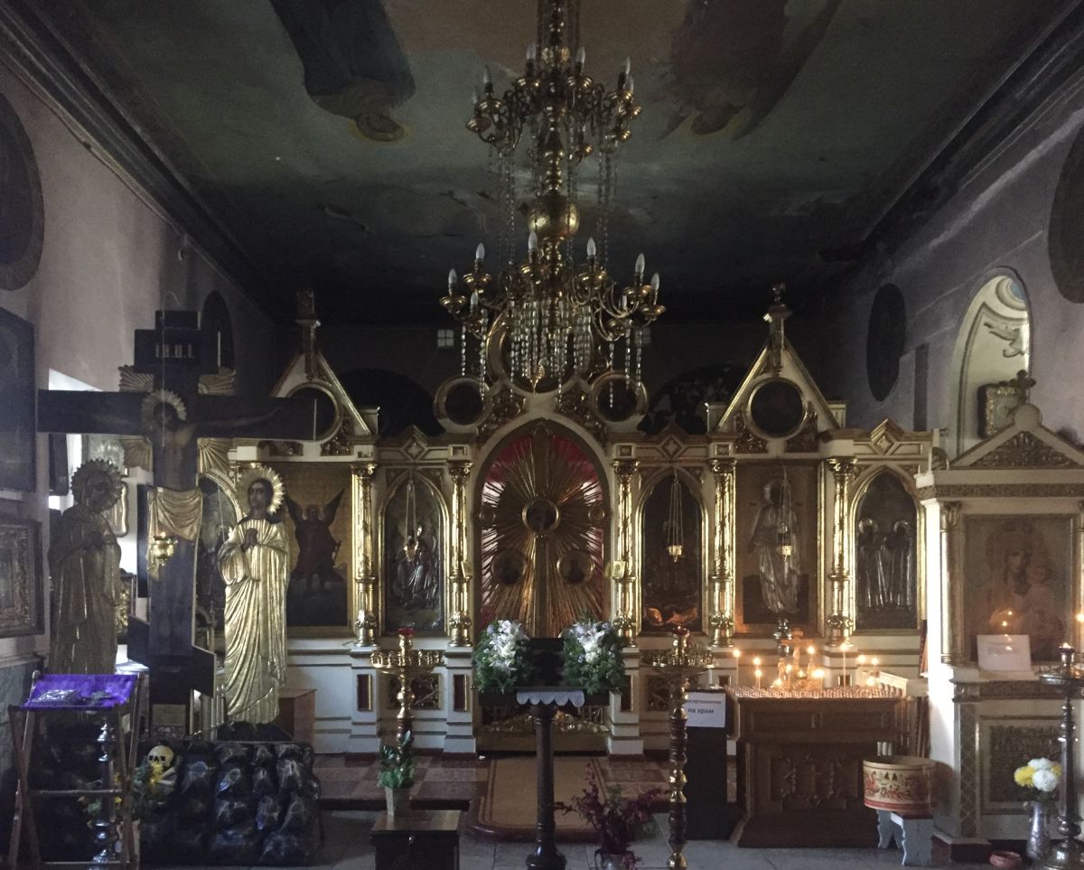 Церковь Мартина Исповедника в Соломбале, Архангельск (Архангельск, город, Архангельская область). интерьер и убранство, Придельный иконостас