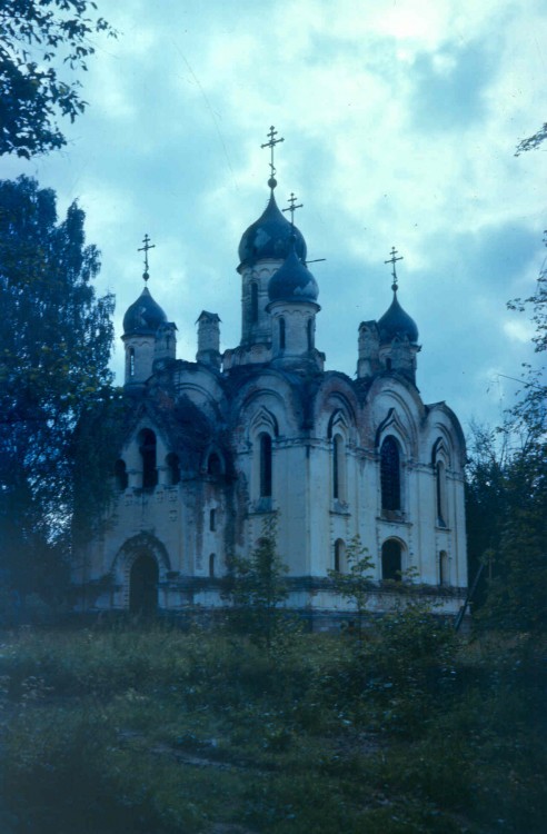 Воронцово. Воронцовский Благовещенский монастырь. Собор Благовещения Пресвятой Богородицы. фасады, 1994