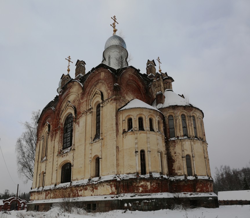 Воронцово. Воронцовский Благовещенский монастырь. Собор Благовещения Пресвятой Богородицы. фасады