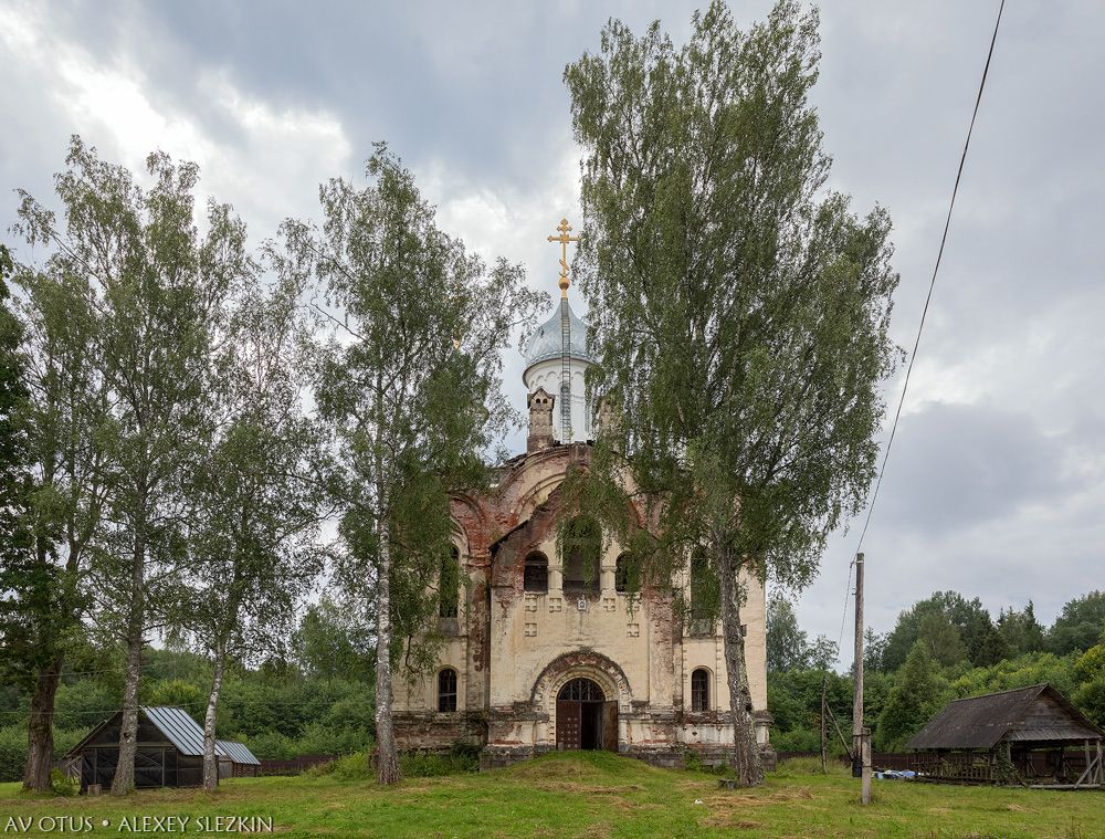 Воронцовский Благовещенский монастырь. Собор Благовещения Пресвятой Богородицы, Воронцово (Торопецкий район, Тверская область). фасады