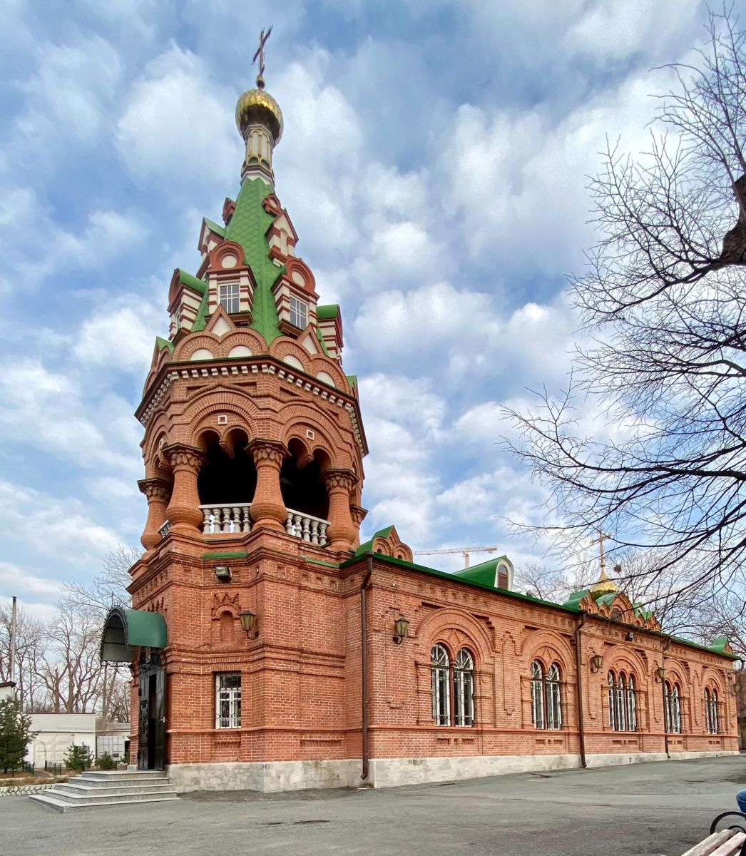 Марфо-Мариинский женский монастырь.Церковь Евсевия, епископа Самосатского, Владивосток (Владивосток, город, Приморский край). фасады