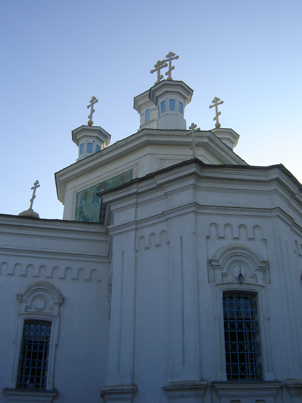 Церковь Преображения Господня, Астрахань (Астрахань, город, Астраханская область). архитектурные детали, Алтарные апсиды