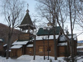 Петропавловск-Камчатский. Церковь Александра Невского (деревянная)