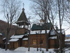 Петропавловск-Камчатский. Церковь Александра Невского (деревянная)