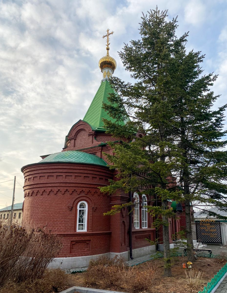 Марфо-Мариинский женский монастырь. Церковь Александра Невского, Владивосток (Владивосток, город, Приморский край). фасады