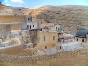 Церковь Собора свв. Архангелов (?), Вид с юго-запада.<br>, Иудейская пустыня, Вади Кедрон, Палестина, Прочие страны