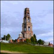 Глубоково (погост Иванова Гора). Рождества Иоанна Предтечи, церковь