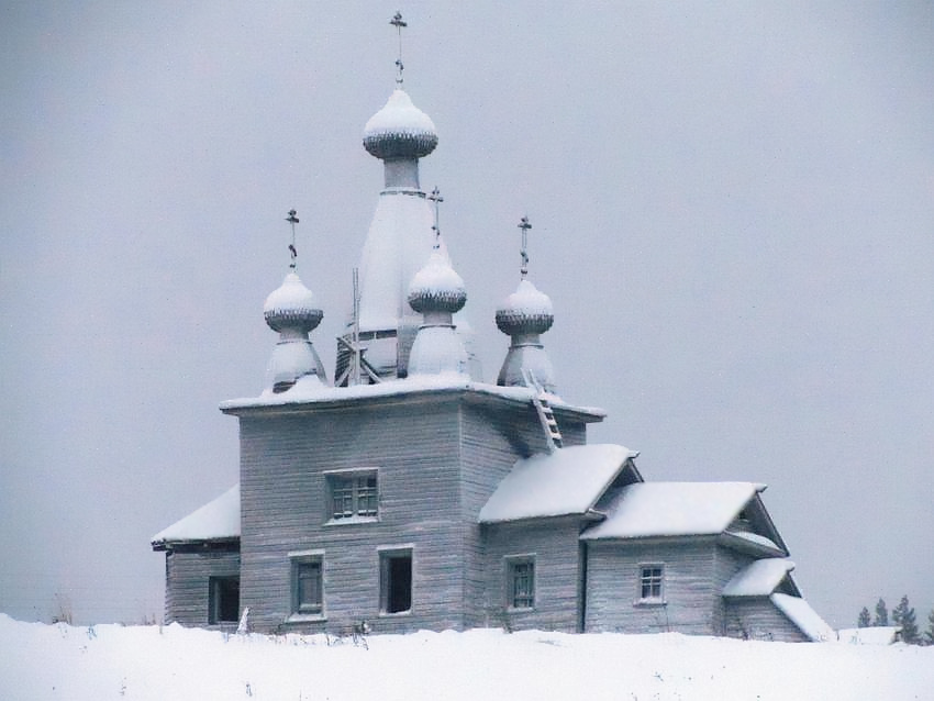 Погост (Ракула). Церковь Воскресения Христова. фасады, вид с севера