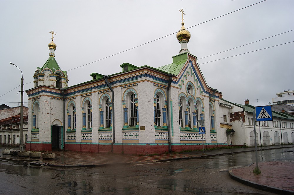 Архангельск. Церковь Николая Чудотворца на подворье Николо-Корельского монастыря. фасады