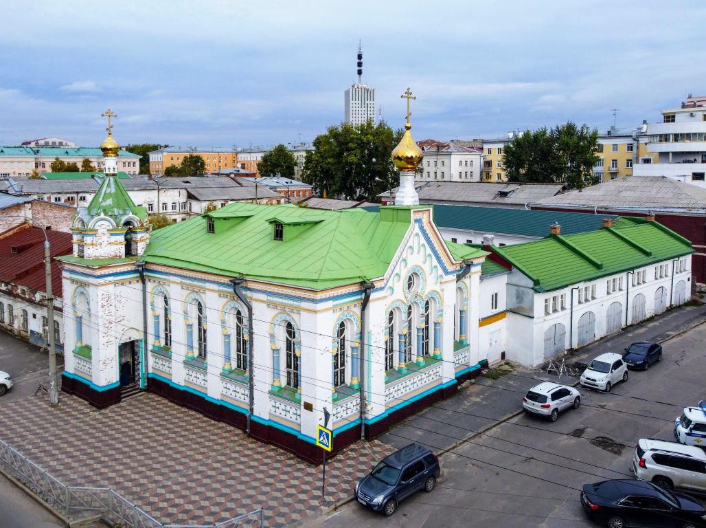 Церковь Николая Чудотворца на подворье Николо-Корельского монастыря, Архангельск (Архангельск, город, Архангельская область). фасады