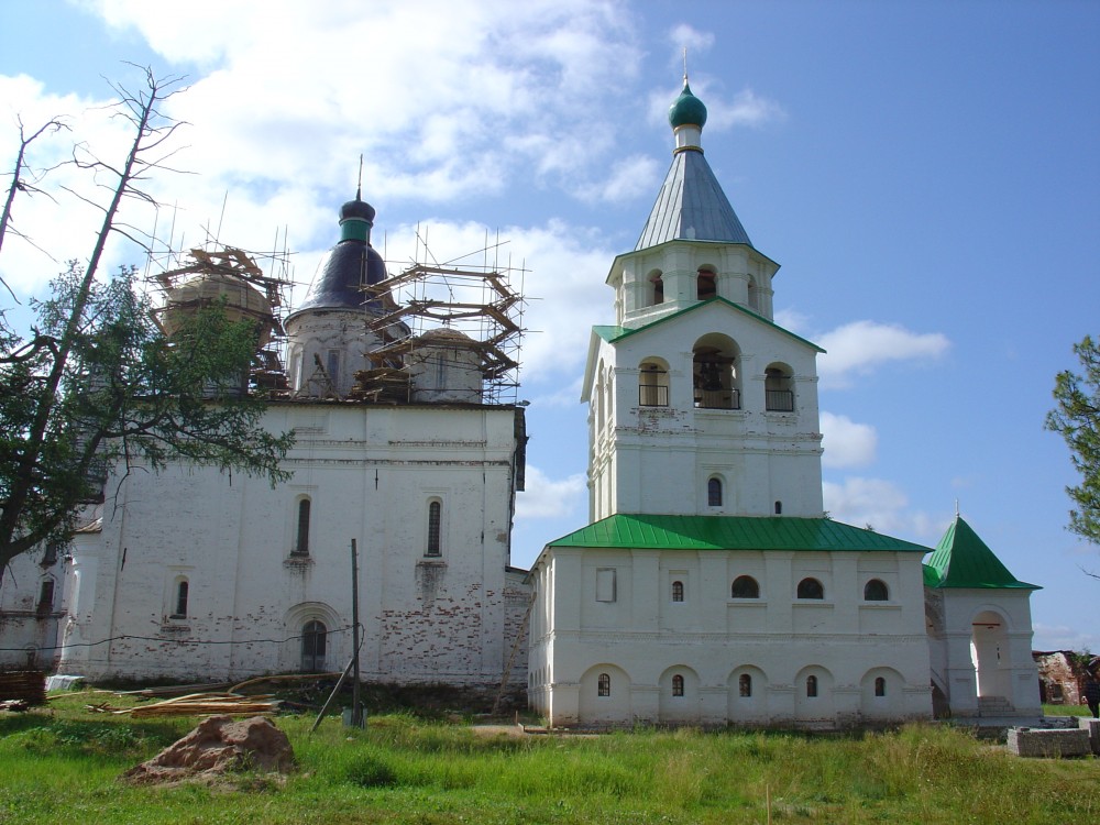 Троицкий Антониево-Сийский мужской монастырь, Монастырь (Холмогорский район, Архангельская область). фасады