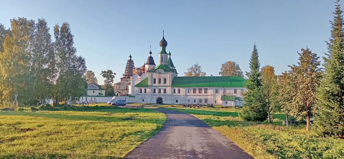 Троицкий Антониево-Сийский мужской монастырь, Монастырь (Холмогорский район, Архангельская область). фасады