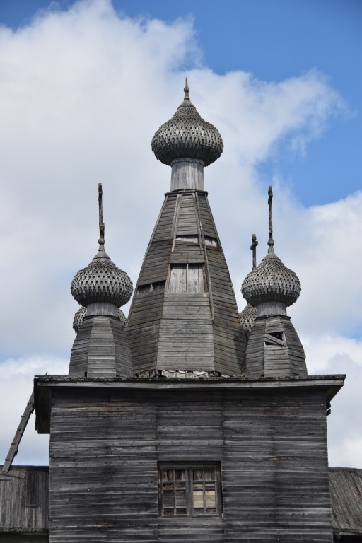 Церковь Воскресения Христова, Погост (Ракула) (Холмогорский район, Архангельская область). архитектурные детали, вид с юга