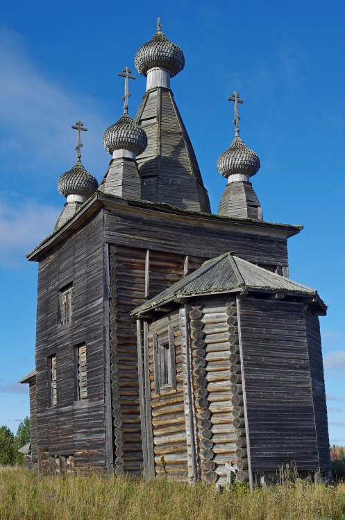 Погост (Ракула). Церковь Воскресения Христова. фасады, Вид с юго-востока