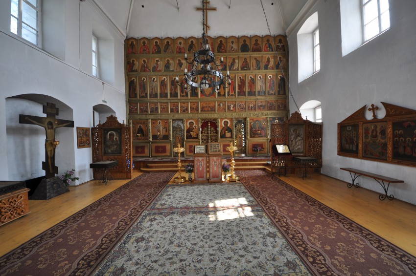 Церковь Успения Пресвятой Богородицы, Новинки (Лявля) (Приморский район, Архангельская область). интерьер и убранство