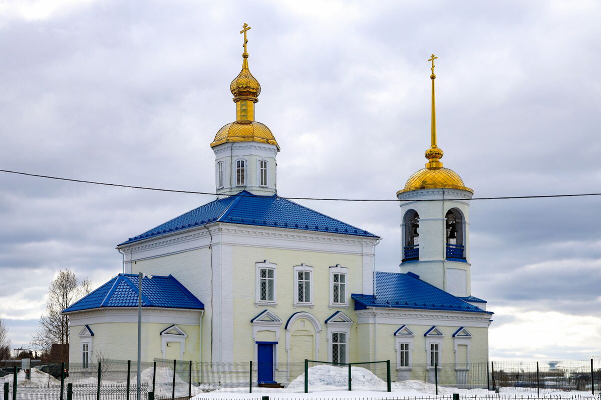 Церковь Успения Пресвятой Богородицы, Новинки (Лявля) (Приморский район, Архангельская область). фасады