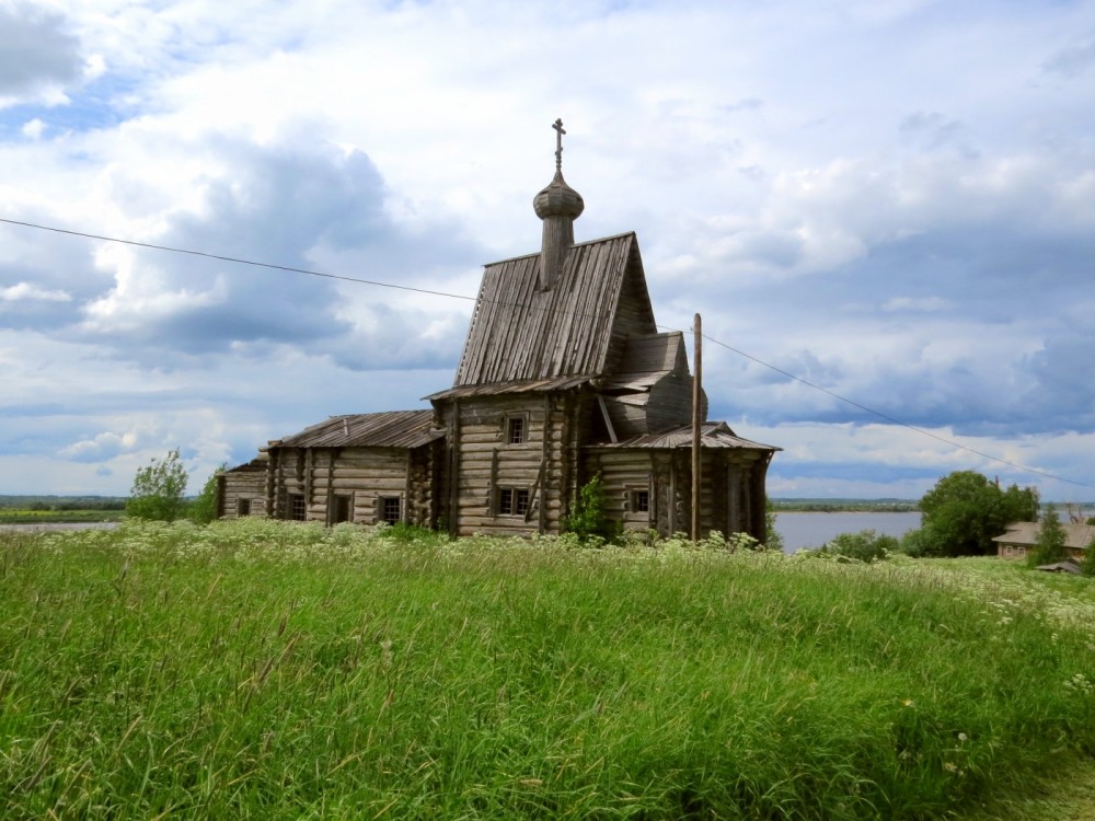 Тарасово (Чухчерьма). Церковь Василия Блаженного Ильинско-Чухчеремского погоста. фасады