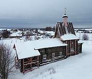 Тарасово (Чухчерьма). Василия Блаженного Ильинско-Чухчеремского погоста, церковь