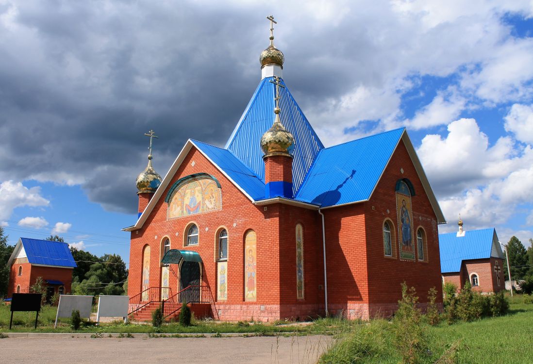 Таширово. Церковь Покрова Пресвятой Богородицы. фасады