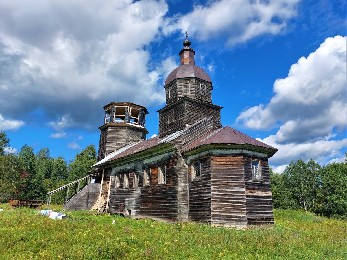 Чистый Дор (Чистодорский Никольский погост). Церковь Николая Чудотворца. фасады