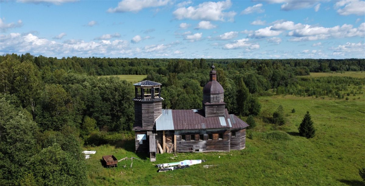 Церковь Николая Чудотворца, Чистый Дор (Чистодорский Никольский погост) (Кирилловский район, Вологодская область). фасады