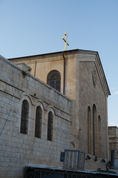 Иерусалим - Старый город. Церковь Александра Невского. фасады