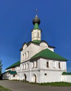 Троицкий Антониев Сийский мужской монастырь. Церковь Сергия Радонежского, , Монастырь, Холмогорский район, Архангельская область