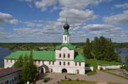 Троицкий Антониев Сийский мужской монастырь. Церковь Сергия Радонежского, , Монастырь, Холмогорский район, Архангельская область