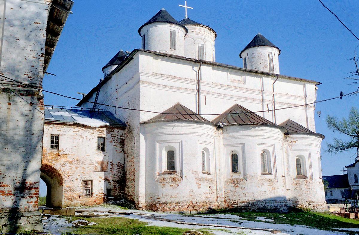 фасады. Троицкий Антониев Сийский монастырь. Собор Троицы Живоначальной, Монастырь (Холмогорский район, Архангельская область)