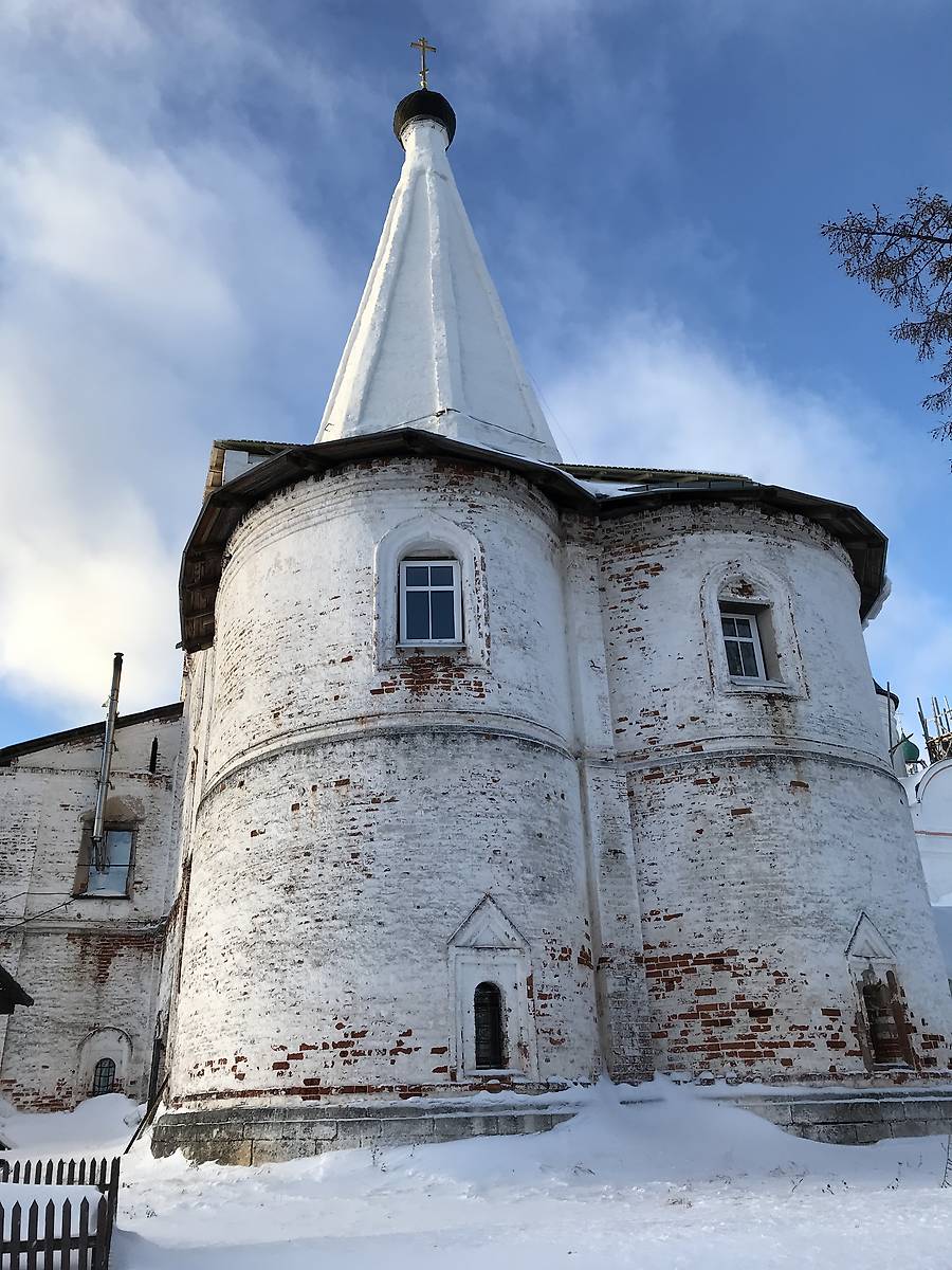 фасады. Троицкий Антониев Сийский мужской монастырь. Церковь Благовещения Пресвятой Богородицы, Монастырь (Холмогорский район, Архангельская область)